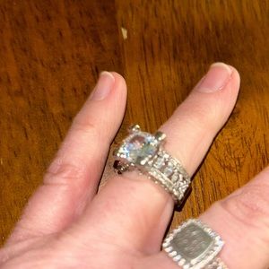 925 Clear CZ Diamond 💎 Ring